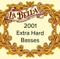 La Bella 2001 Classical XHT Classical Guitar Strings, Bass Set