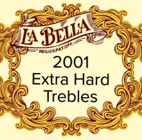 La Bella 2001 Classical XHT Classical Guitar Strings, Treble Set