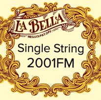 La Bella 2001 Flamenco 2001FM - 1st string (e) medium tension .029