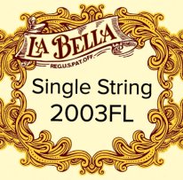La Bella 2001 Flamenco 2003FL - 3rd string (g) light tension .040