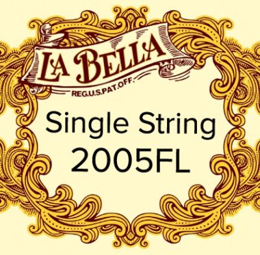 La Bella 2001 Flamenco 2005FL - 5th string (A) light tension .034