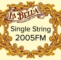 La Bella 2001 Flamenco 2005FM - 5th string (A) medium tension .035