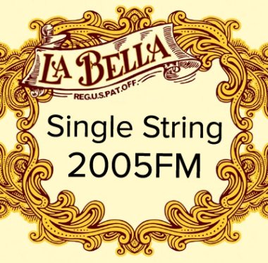 La Bella 2001 Flamenco 2005FM - 5th string (A) medium tension .035