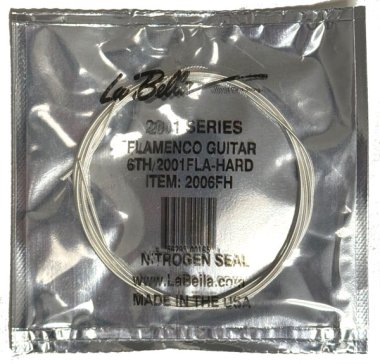 La Bella 2001 Flamenco 2006FH - 6th string (E) high tension .0445
