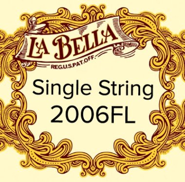 La Bella 2001 Flamenco 2006FL - 6th string (E) light tension .041