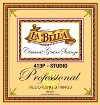 La Bella 413P Studio Recording Classical Guitar Strings, Full Set