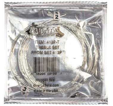 La Bella 413P-T Professional HT Nylon Guitar Strings, Treble Set