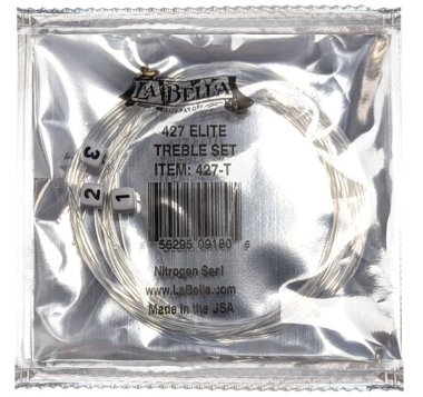 La Bella 427 Pacesetter Elite MT Classical Guitar Strings, Treble Set
