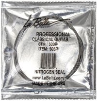 La Bella 506P - 6th string (E) medium hard tension .043