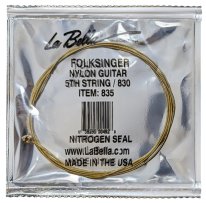 La Bella 835 Folk Singer A 5th String Ball End