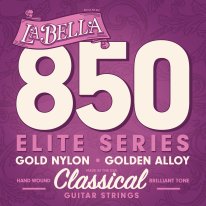 La Bella 850 Elite Classical MT Classical Guitar Strings, Full Set