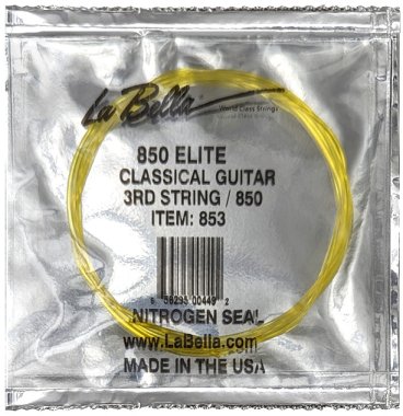 La Bella 853,906 Classical - 3rd string (g) medium tension .040