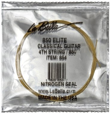 La Bella 854 Elite Classical - 4th string (D) medium tension .029