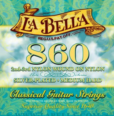 La Bella 860 Classical MHT Classical Guitar Strings , Full Set
