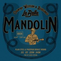 La Bella 880H Mandolin Strings, Heavy 12-40