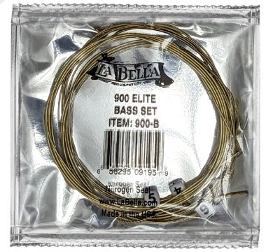 La Bella 900 Elite Classical Guitar Strings (908, 910, 912), Bass Set