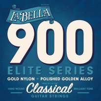 La Bella 900 Golden Superior MHT Classical Guitar Strings, Full Set