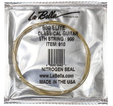La Bella 910 Elite Classical - 5th string (A) medium-high tension .035