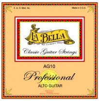La Bella AG10 Alto Guitar Strings, Full Set