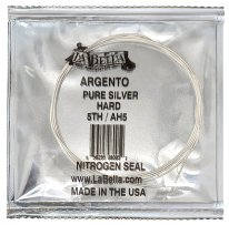 La Bella Argento AH Pure Silver High Tension A 5th String