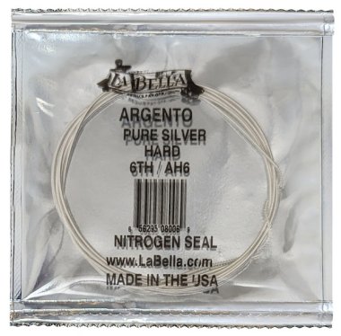 La Bella Argento AH Pure Silver High Tension E 6th String