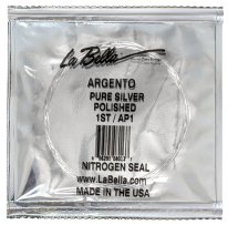 La Bella Argento Hand-Polished 202 Nylon MT 1st e, Single