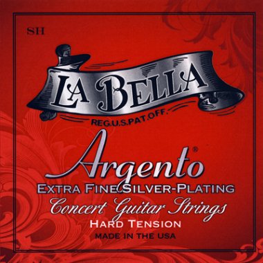 La Bella Argento SH Nylon 202 Classical Guitar Strings, Treble Set