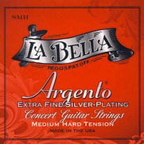 La Bella Argento SMH Sterling MHT Classical Guitar Strings, Full Set