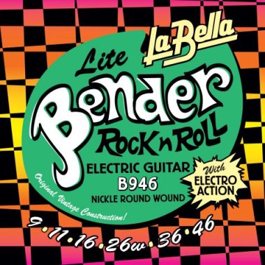 La Bella B946 Lite Bender Electric Guitar Strings 9-46