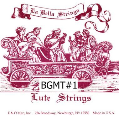 La Bella BGMT#1 Baroque Guitar Strings MT 5 Course, Full Set