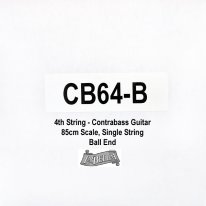 La Bella CB64 (4th String) Contrabass Guitar 85cm Scale, Single String