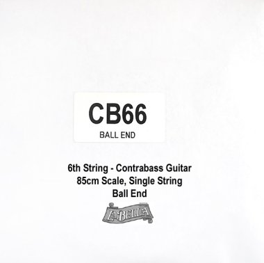 La Bella CB66 (6th String) Contrabass Guitar 85cm Scale, Single String