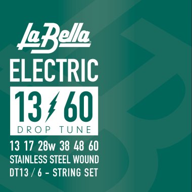 La Bella Drop Tune DT-13 Electric Guitar Strings 13-60
