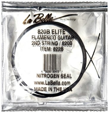 La Bella Elite 822B,852B,904B - 2nd string (b) medium tension