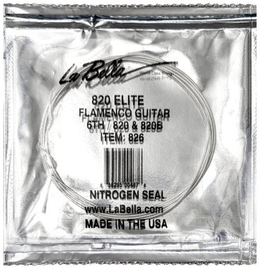 La Bella Elite Flamenco 826 - 6th string (E) medium tension