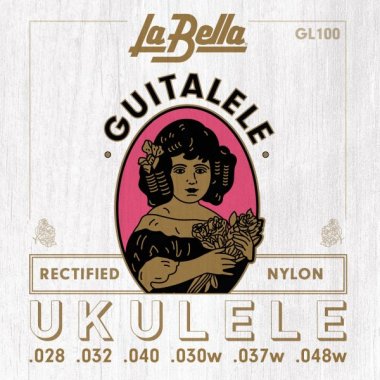La Bella GL100 6-String Guitalele / Guilele, A Tuning 28-48