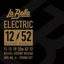 La Bella HRS-BH Nickel Plated Steel, Blues Heavy 12-52