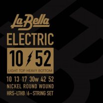 La Bella HRS-LTHB Nickel Plated Steel, Light Top Heavy Bottom 10-52