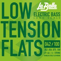La Bella LTF-4A Low Tension Flexible Electric Bass Flat Wound (42-100)