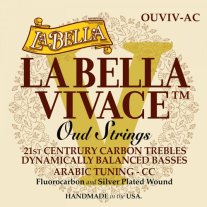 La Bella OUVIV-AC Oud Arabic C-C Tuning 11 string set