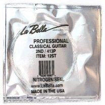 La Bella Professional Single (b) String, High Tension Nylon, .032