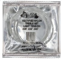 La Bella RN-L Rectified Nylon LT Classical Guitar Strings, Treble Set