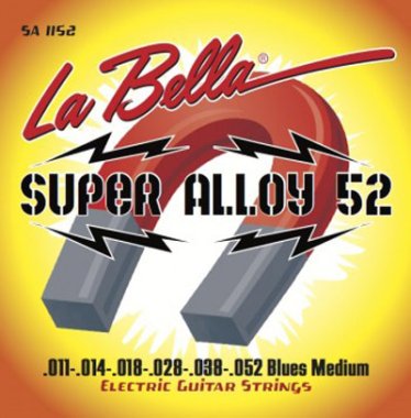 La Bella SA1152 Super Alloy 52 Electric Guitar Strings 11-52