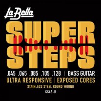 La Bella SS45-B Super Steps Standard 5 string Bass Strings (45-128)