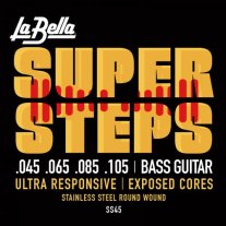La Bella SS45 Super Steps Standard Bass Strings (45-105)