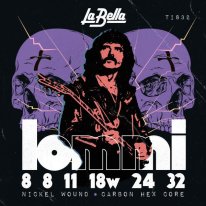 La Bella TI832 Tony Iommi Signature Electric Guitar Strings 8-32
