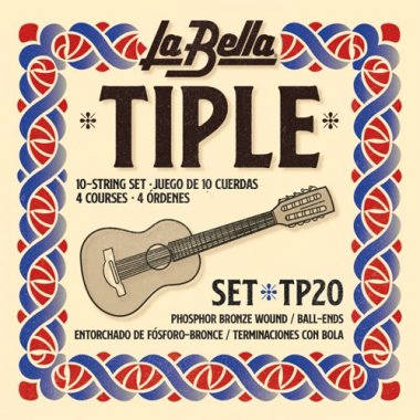 La Bella Tiple (American) 10 Strings 4 Courses TP20, Full Set