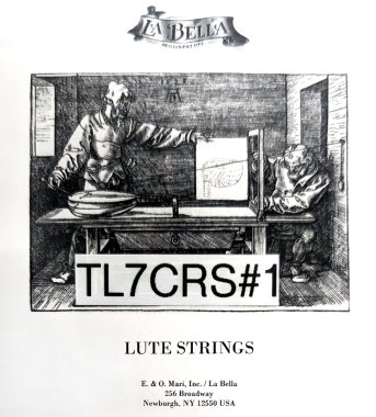 La Bella TL 7crs. #1 Lute Strings 7 Course, Full Set