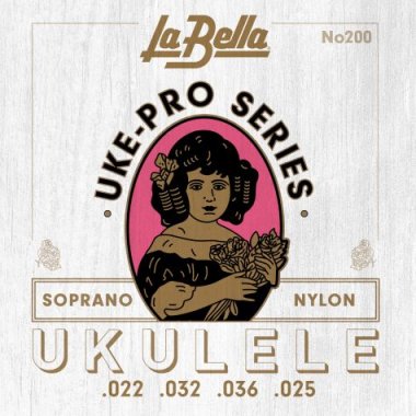 La Bella Uke-Pro Ukulele Strings for Soprano Ukulele Set 200