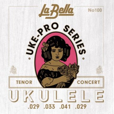 La Bella Uke-Pro Ukulele Strings for Tenor / Concert Ukulele Set 100
